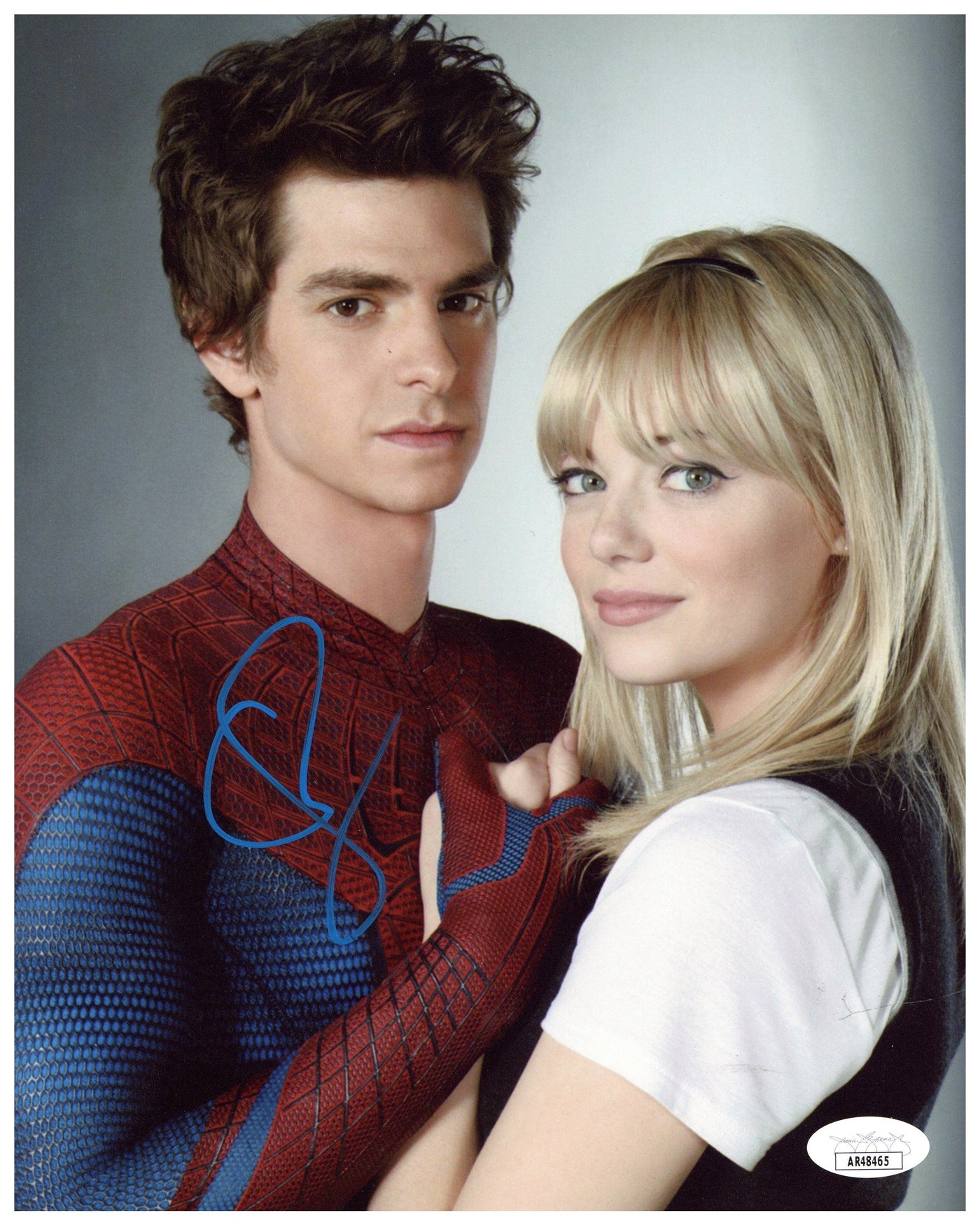 Emma Stone Signed 8x10 Photo Spider-Man Authentic Autographed JSA COA