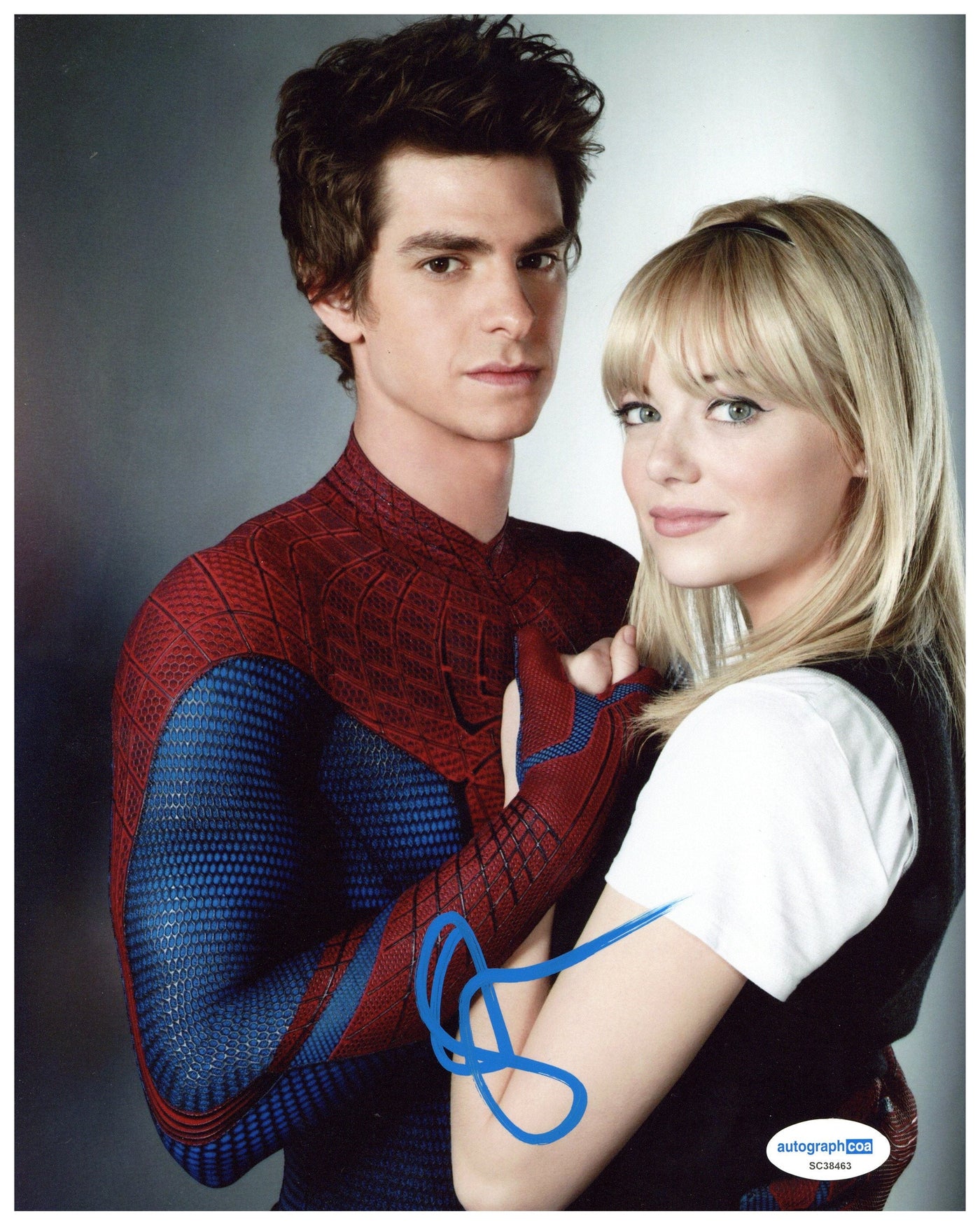 Emma Stone Signed 8x10 Photo Spider-Man Autographed ACOA COA #2