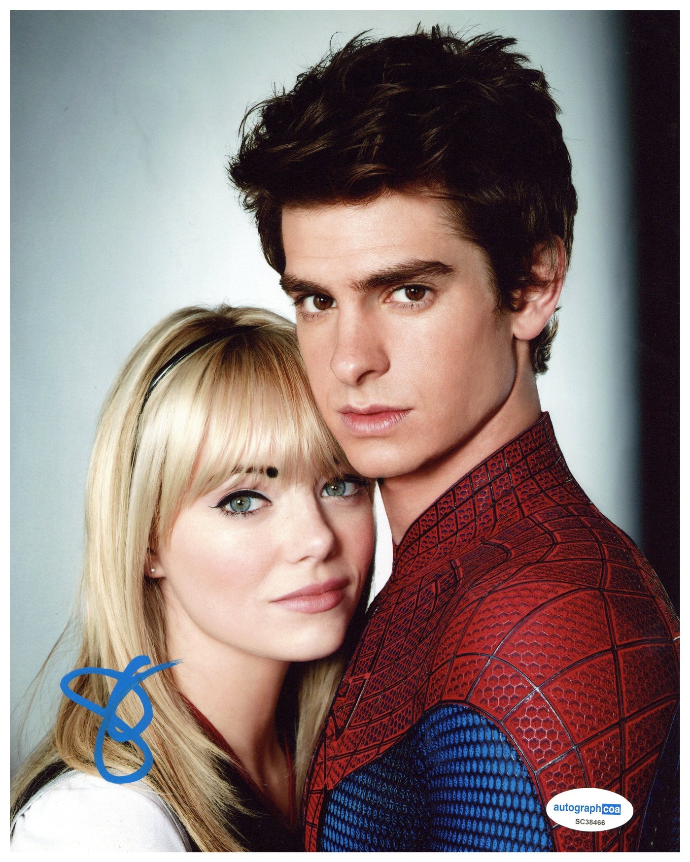 Emma Stone Signed 8x10 Photo Spider-Man Autographed ACOA COA #4