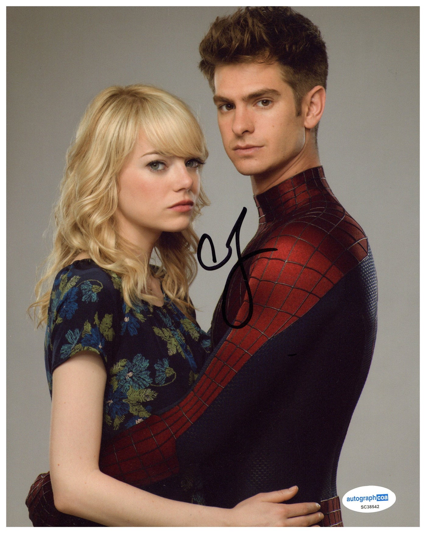 Emma Stone Signed 8x10 Photo Spider-Man Autographed Autograph COA
