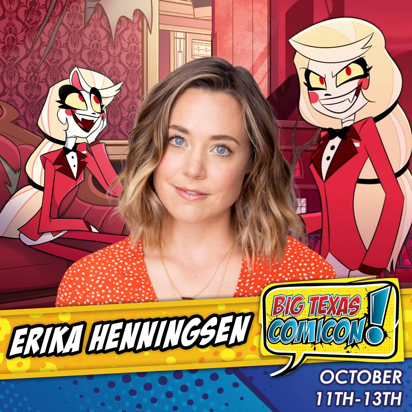 Erika Henningsen Official Autograph Mail-In Service - Big Texas Comicon 2024