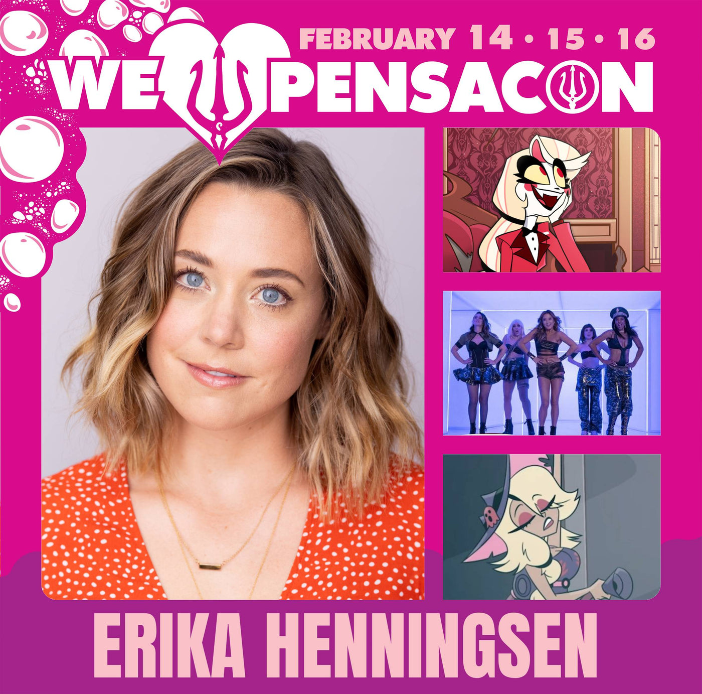 Erika Henningsen Official Autograph Mail-In Service - Pensacon 2025