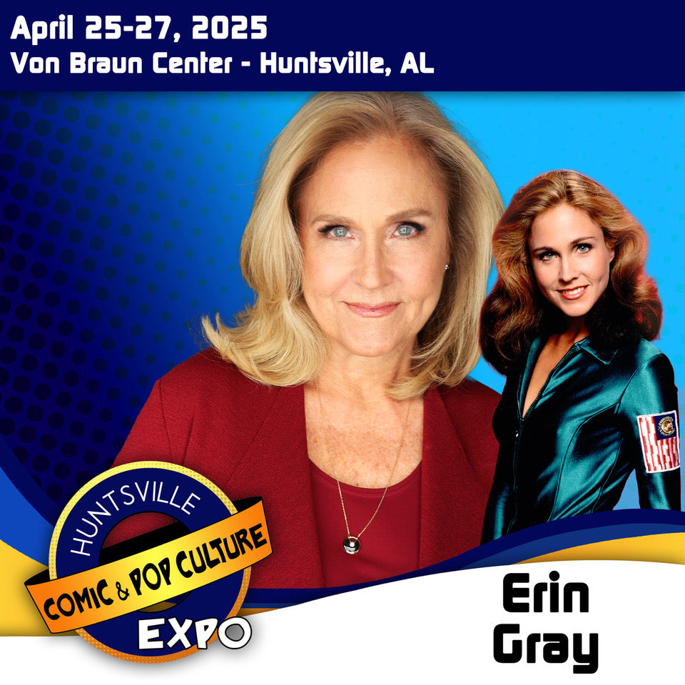 Erin Gray Official Autograph Mail-In Service - Huntsville Expo 2025