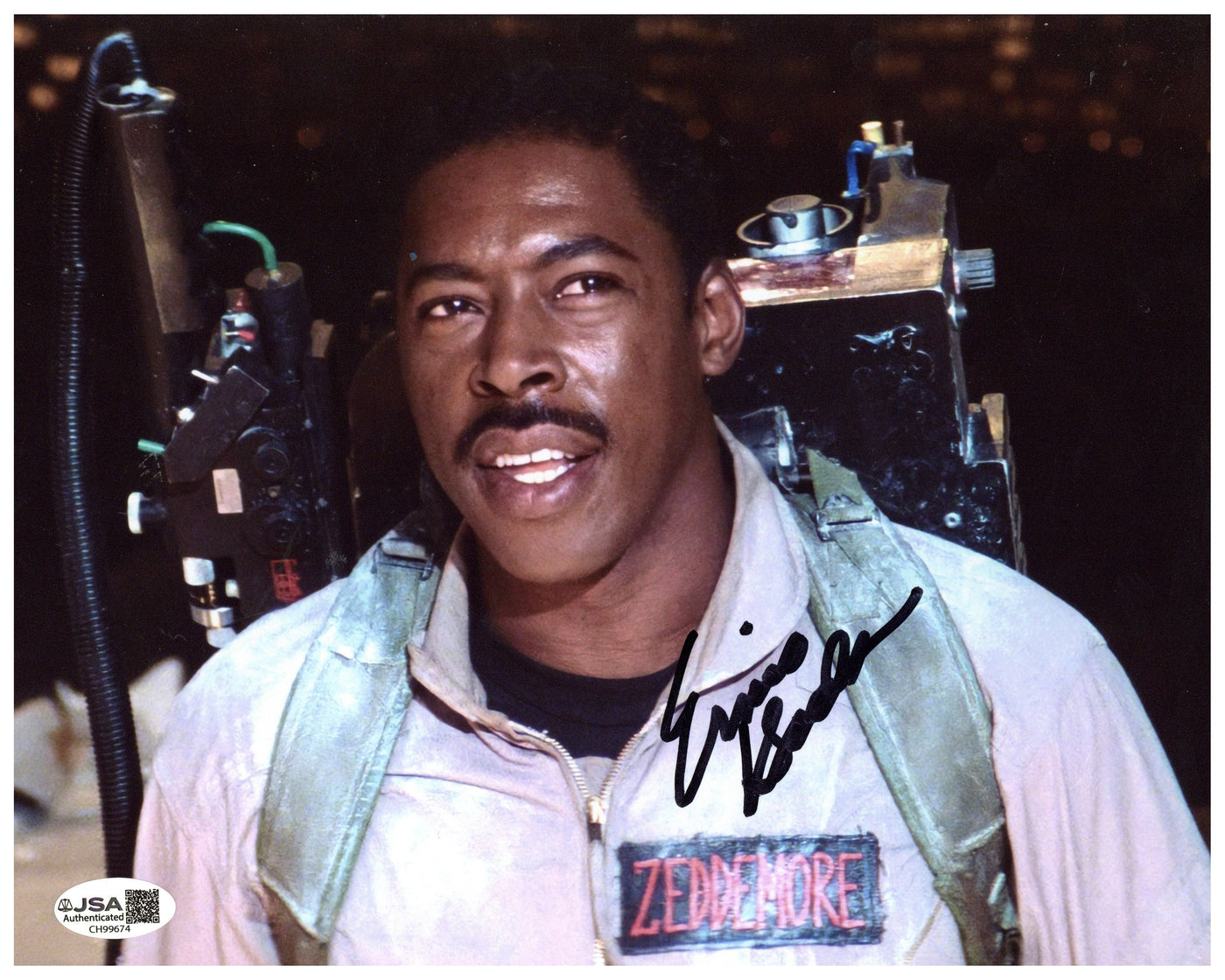 Ernie Hudson Signed 8x10 Photo Ghostbusters Autographed JSA COA 2