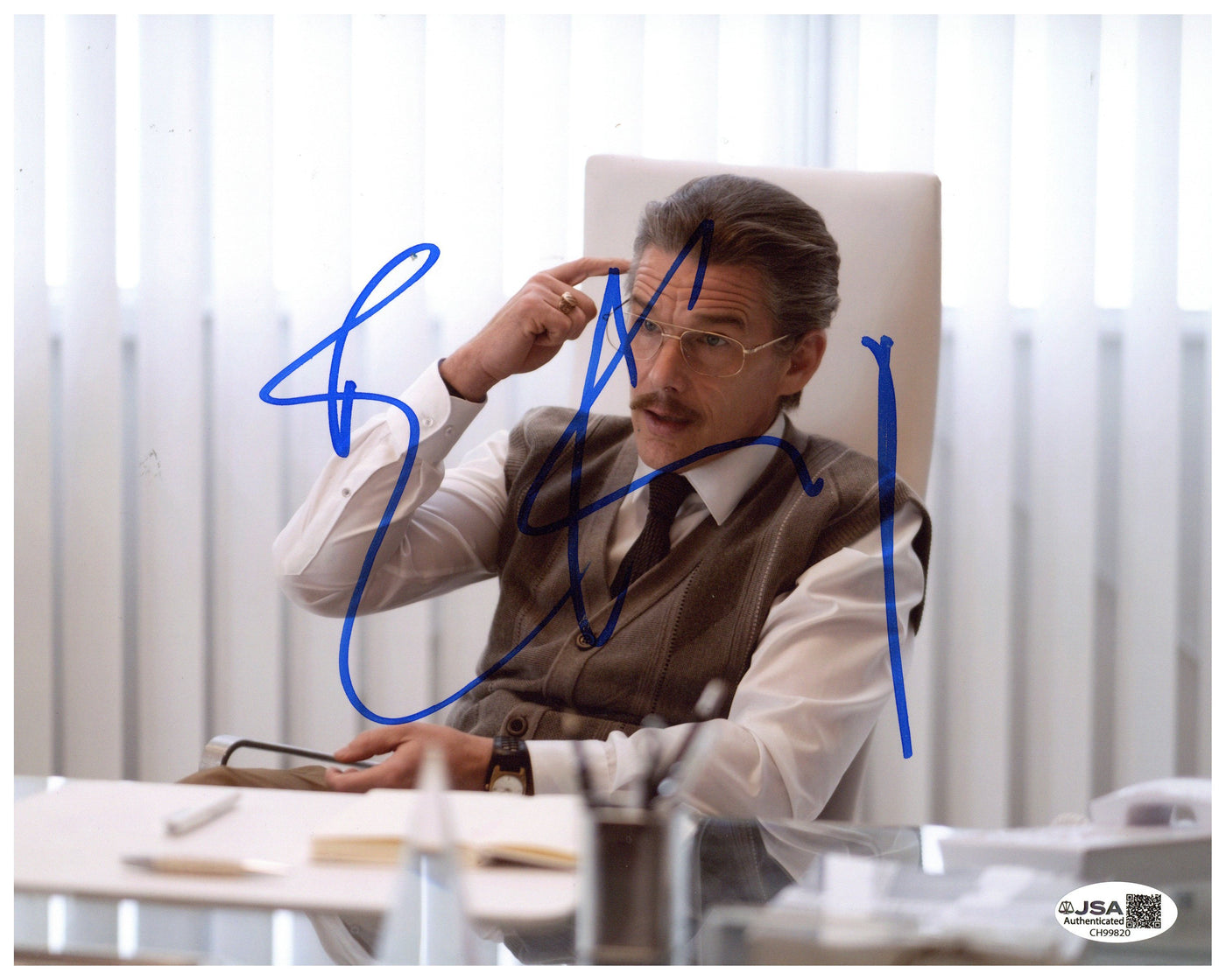 Ethan Hawke Signed 8x10 Photo Moon Knight Autographed JSA COA 2