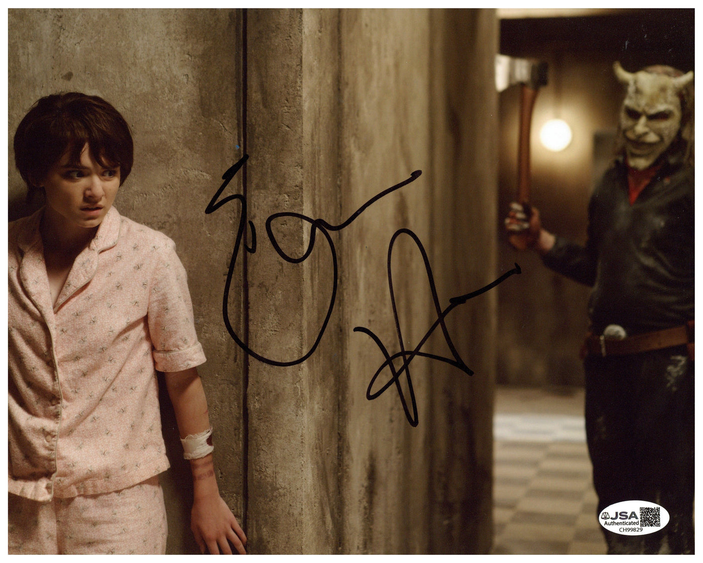 Ethan Hawke Signed 8x10 Photo The Black Phone 2 Autographed JSA COA