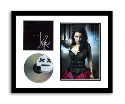 Evanescence Amy Lee Autographed 11x14 Custom Framed CD Photo Bitter Truth Signed ACOA 16
