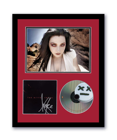 Evanescence Amy Lee Autographed 11x14 Custom Framed CD Photo Bitter Truth Signed ACOA