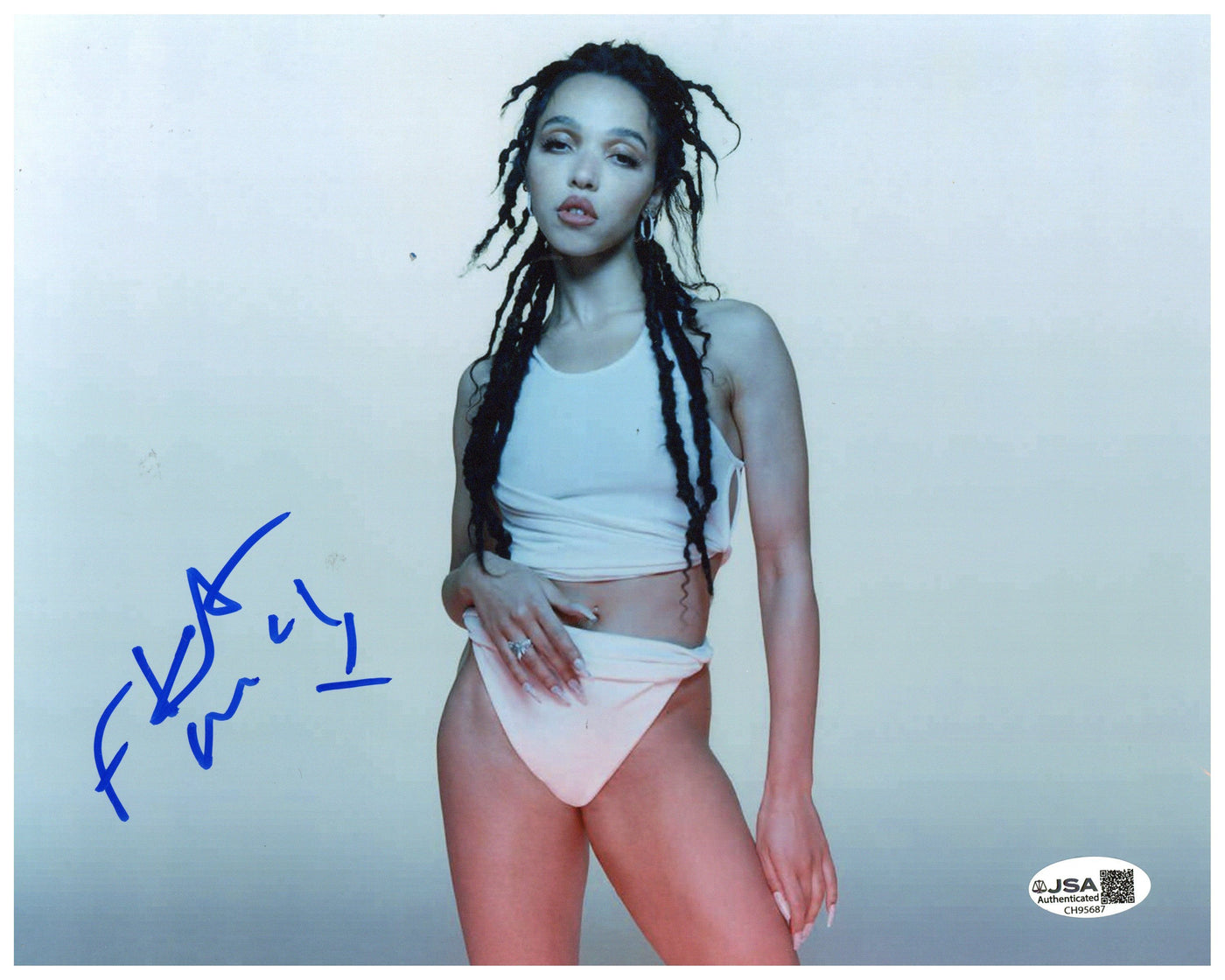 FKA Twigs Signed 8x10 Photo The Crow Actress Autographed JSA COA