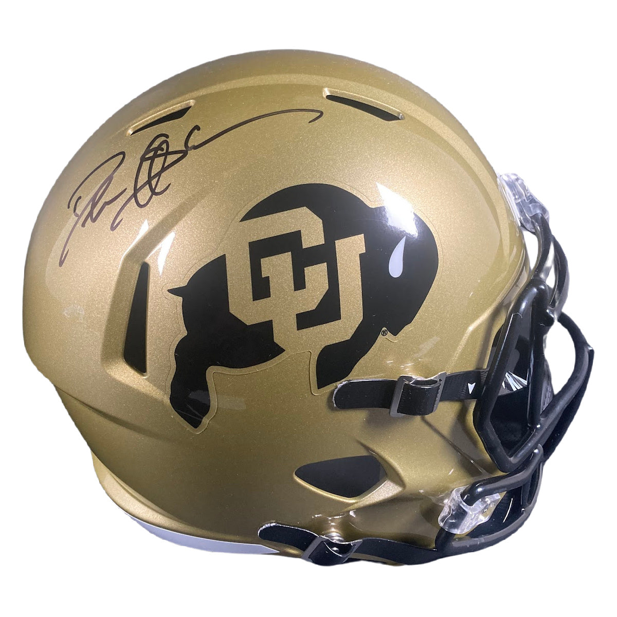 Deion Sanders Signed Colorado Buffaloes FS Helmet Autographed BAS COA