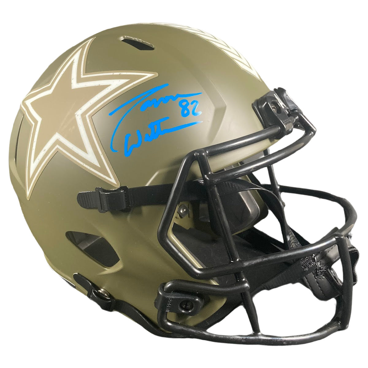 Jason Witten Signed Dallas Cowboys FS Helmet Autographed BAS COA