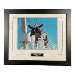Image of Leonardo DiCaprio Signed 11x14 Photo Titanic Custom Framed Autographed BAS
