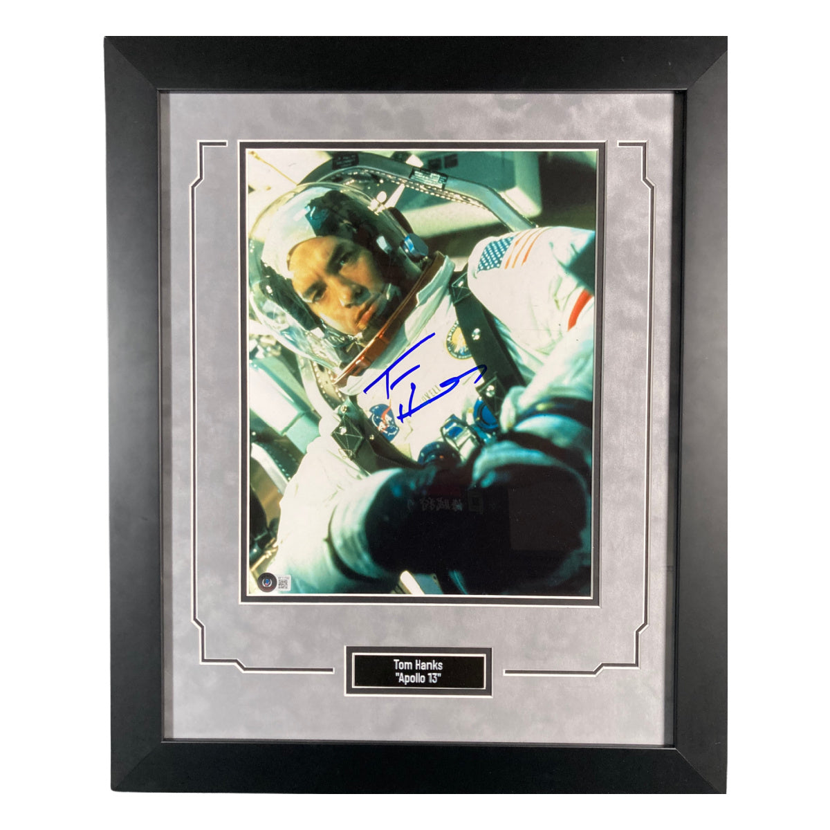 Tom Hanks Signed 11x14 Photo Apollo 13 Custom Framed Autographed BAS