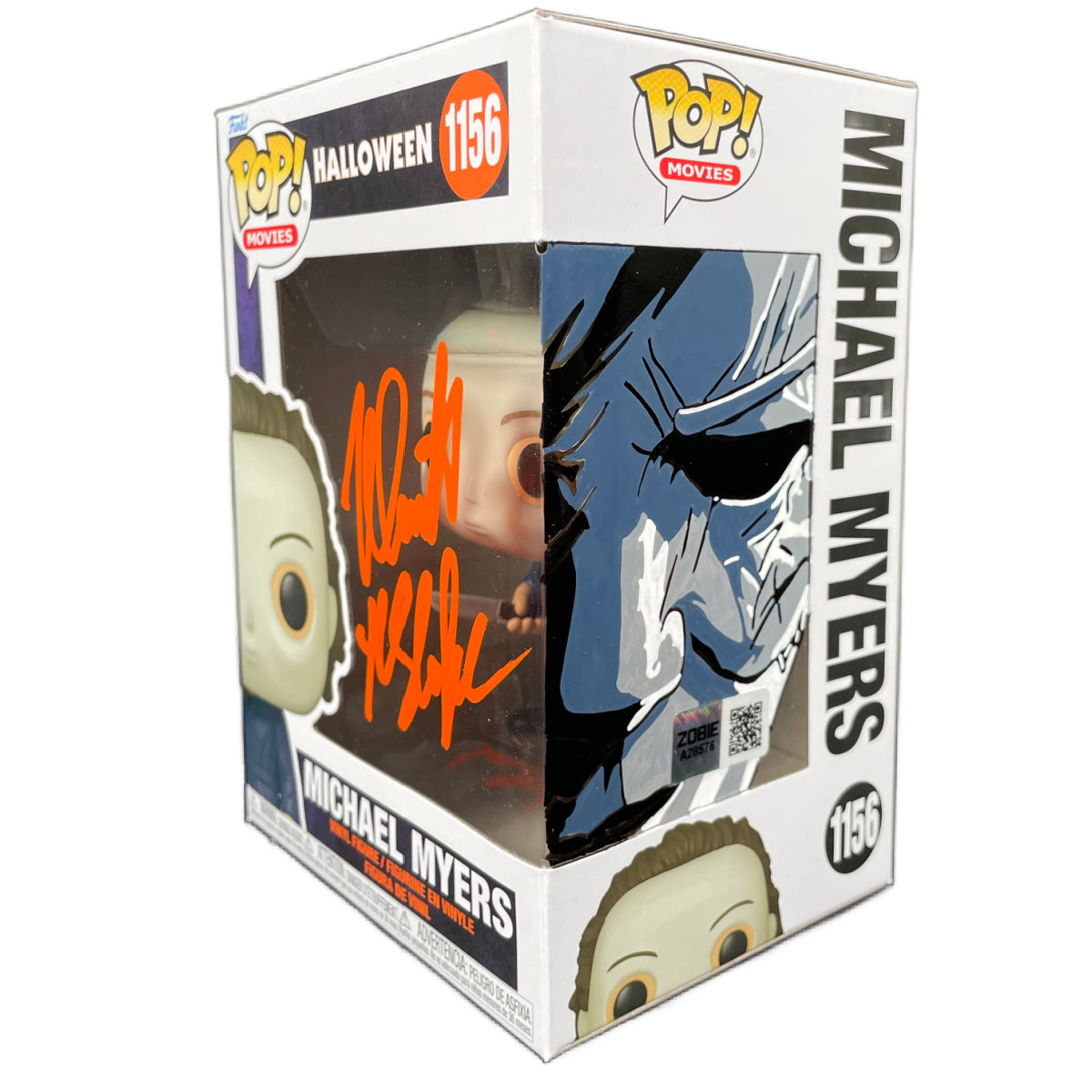 Nick Castle Signed Funko POP Halloween Michael Myers Horror Autograph Zobie Sketch 2