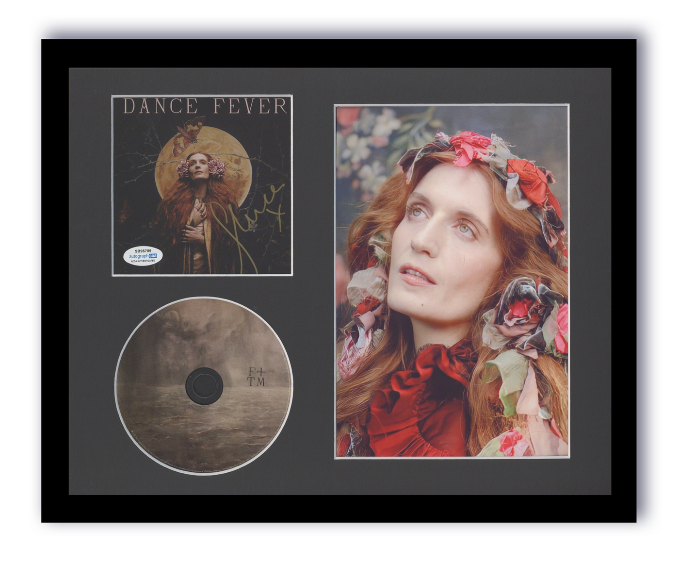 Florence Welch Autographed Signed 11x14 Framed CD Dance Fever ACOA