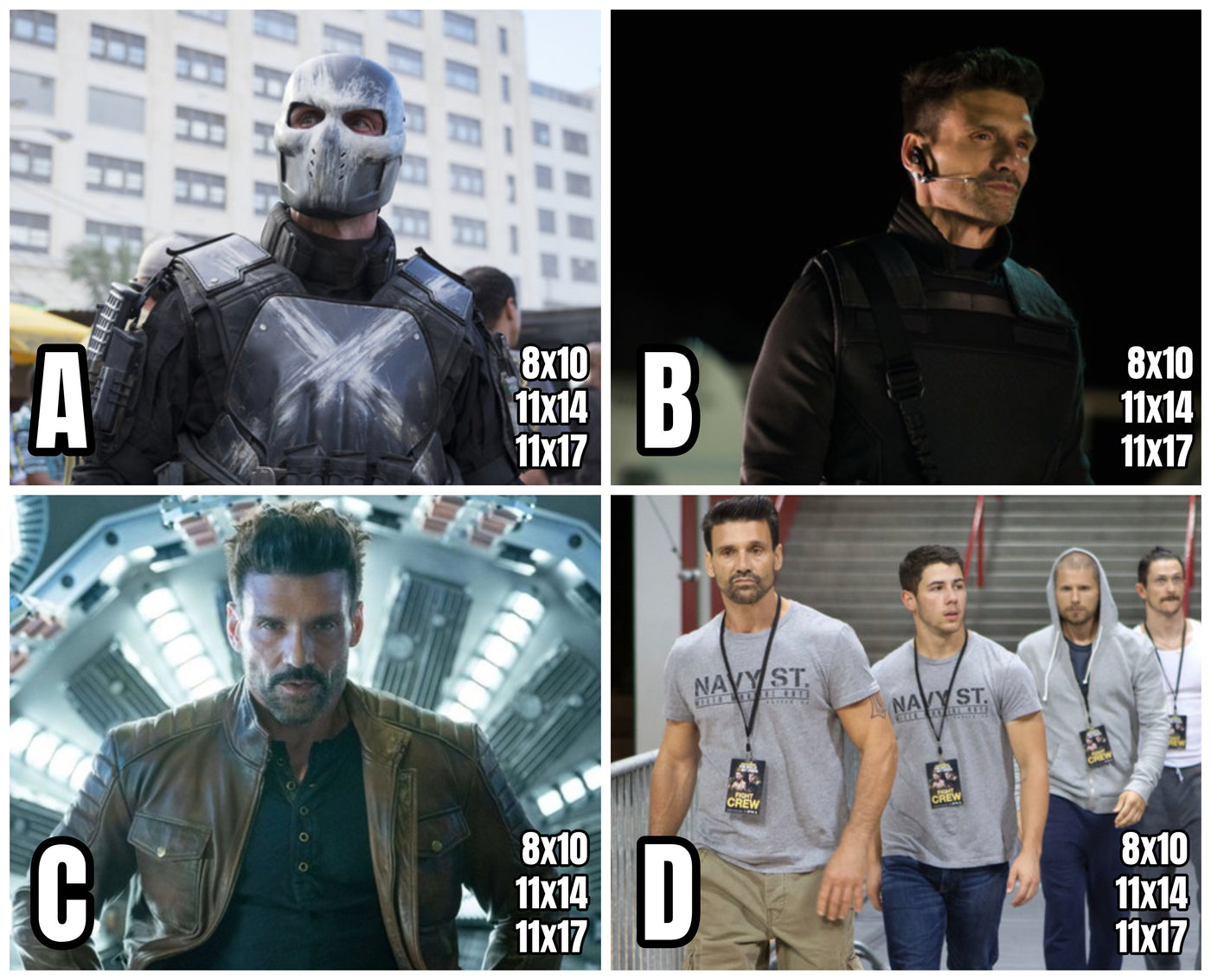 Frank Grillo Official Autograph Mail-In Service - Steel City Con Dec 2025