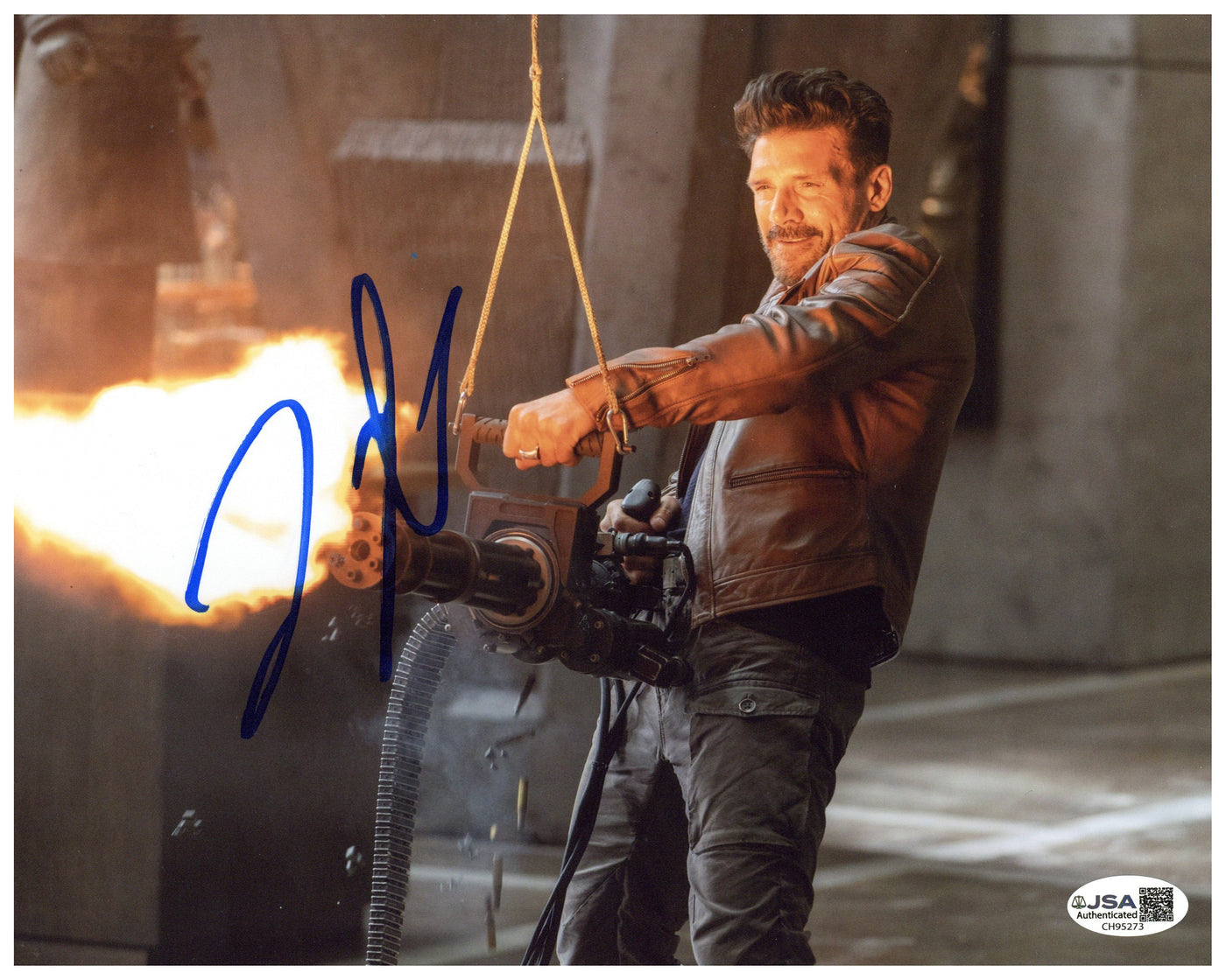Frank Grillo Signed 8x10 Photo Boss Level Autographed JSA COA
