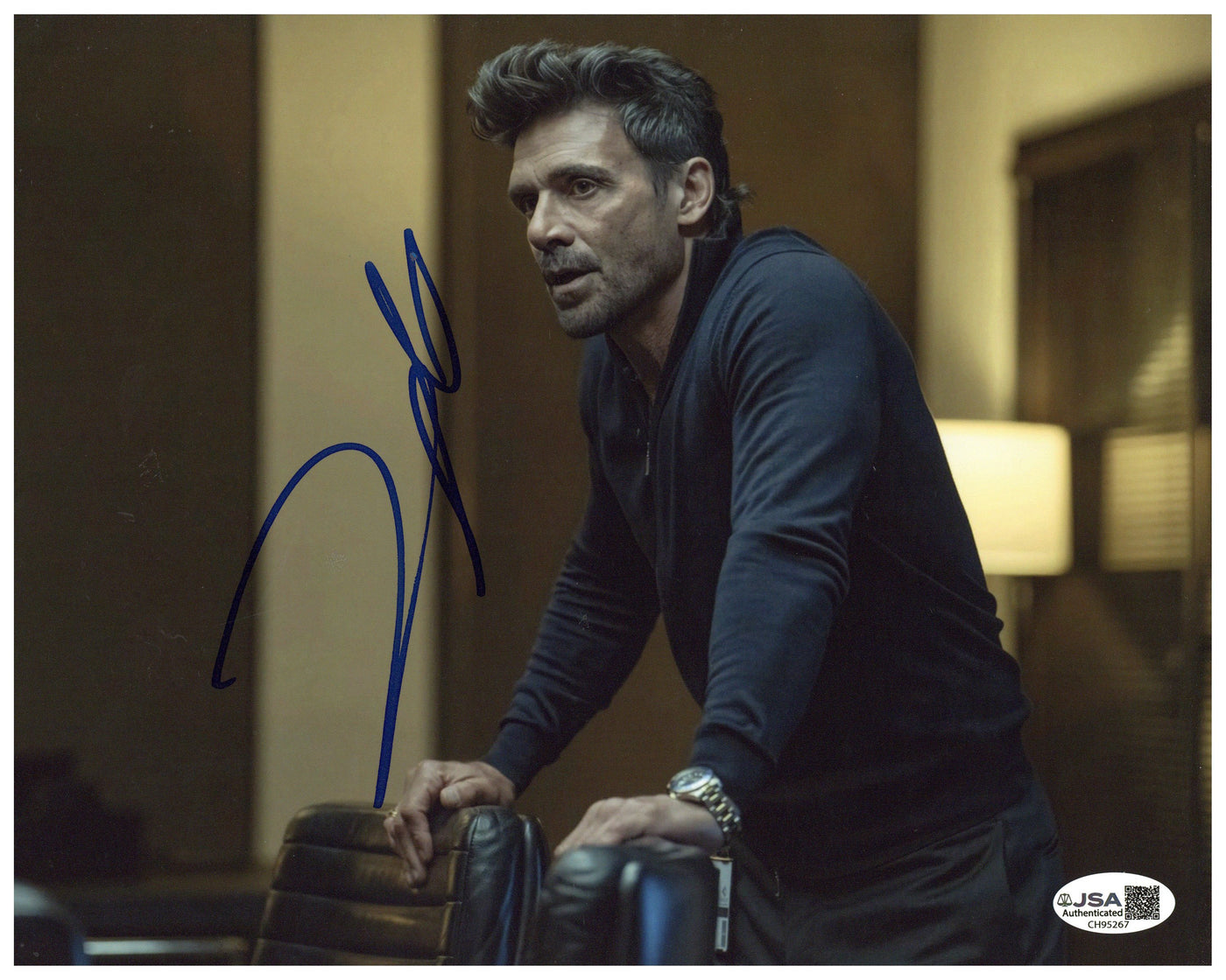 Frank Grillo Signed 8x10 Photo Peacemaker Autographed JSA COA