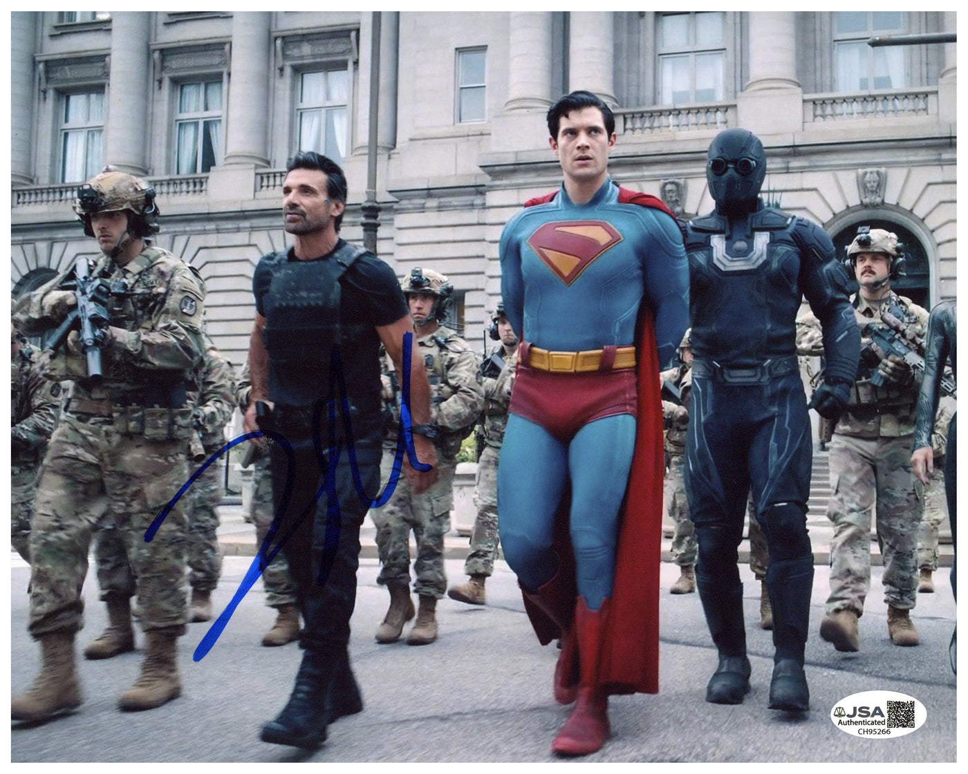 Frank Grillo Signed 8x10 Photo Superman Autographed JSA COA 3