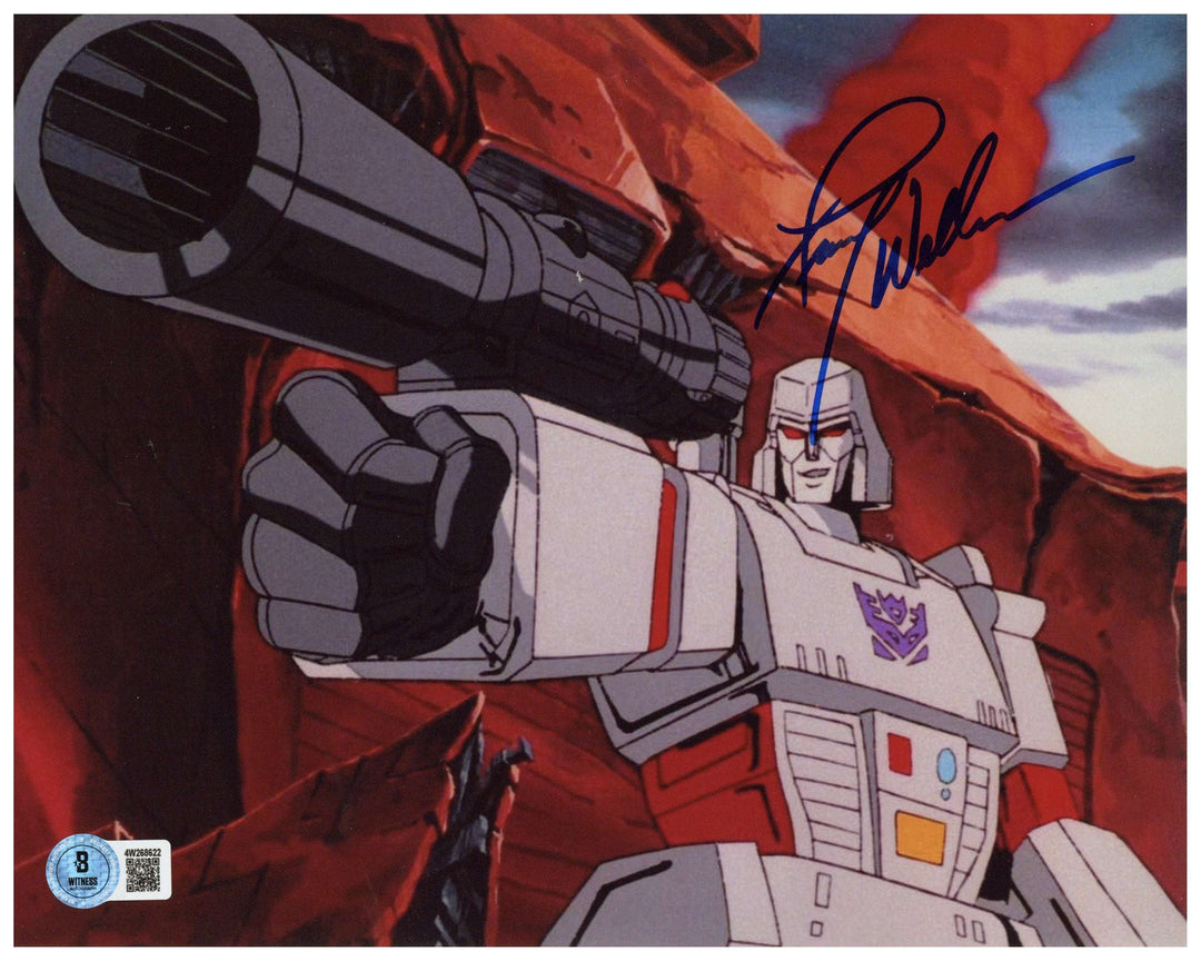 Frank Welker Signed 8x10 Photo Transformer Megatron Autographed BAS COA