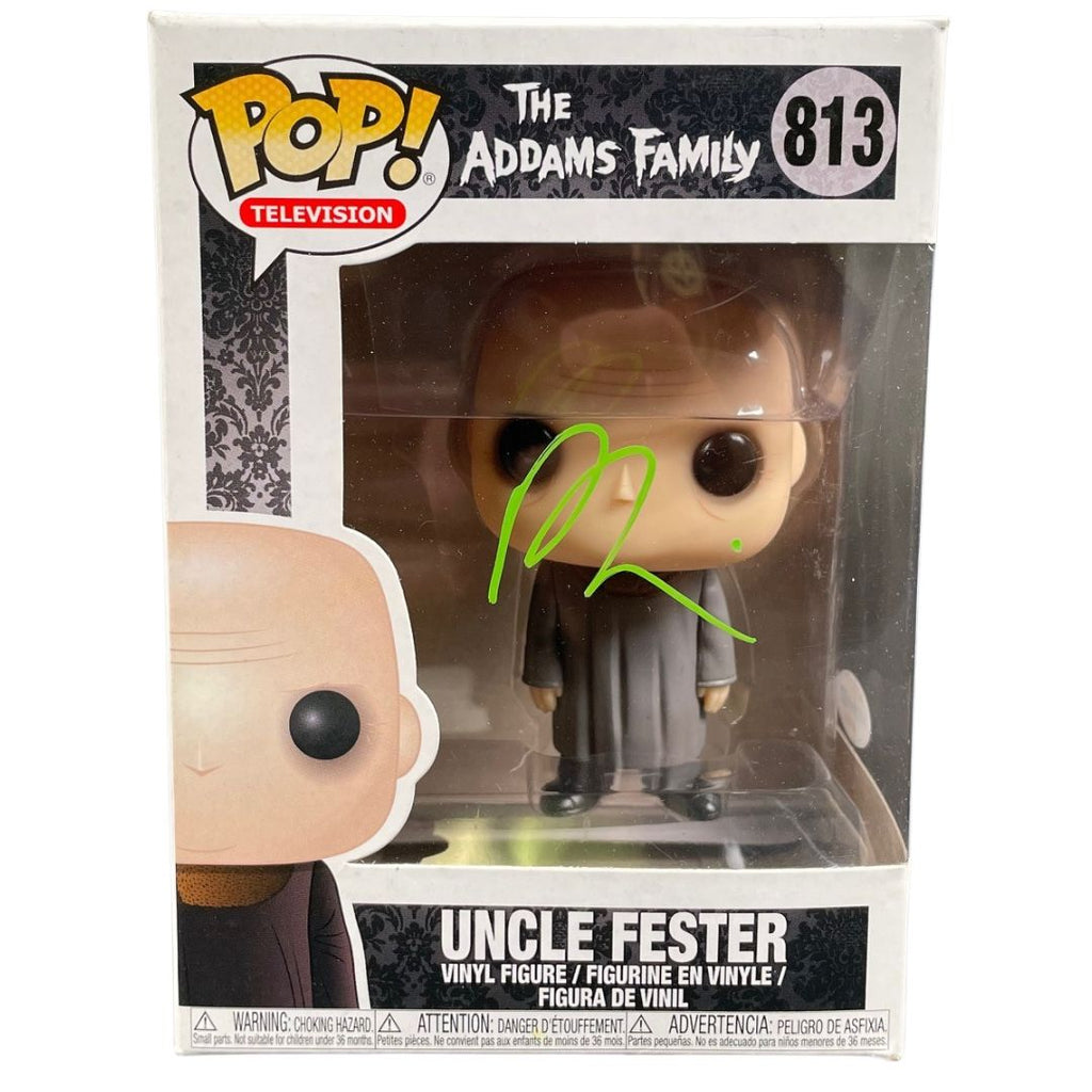 Fred Armisen Signed Funko POP The Addams Family Uncle Fester Autograph Zobie Productions