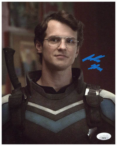 Freddie Stroma Signed 8x10 Photo Peacemaker Autographed JSA COA