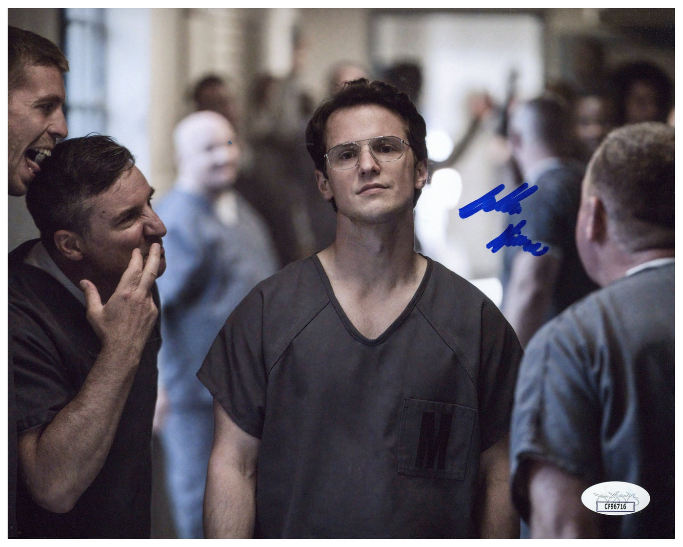 Freddie Stroma Signed 8x10 Photo Peacemaker Autographed JSA COA 7
