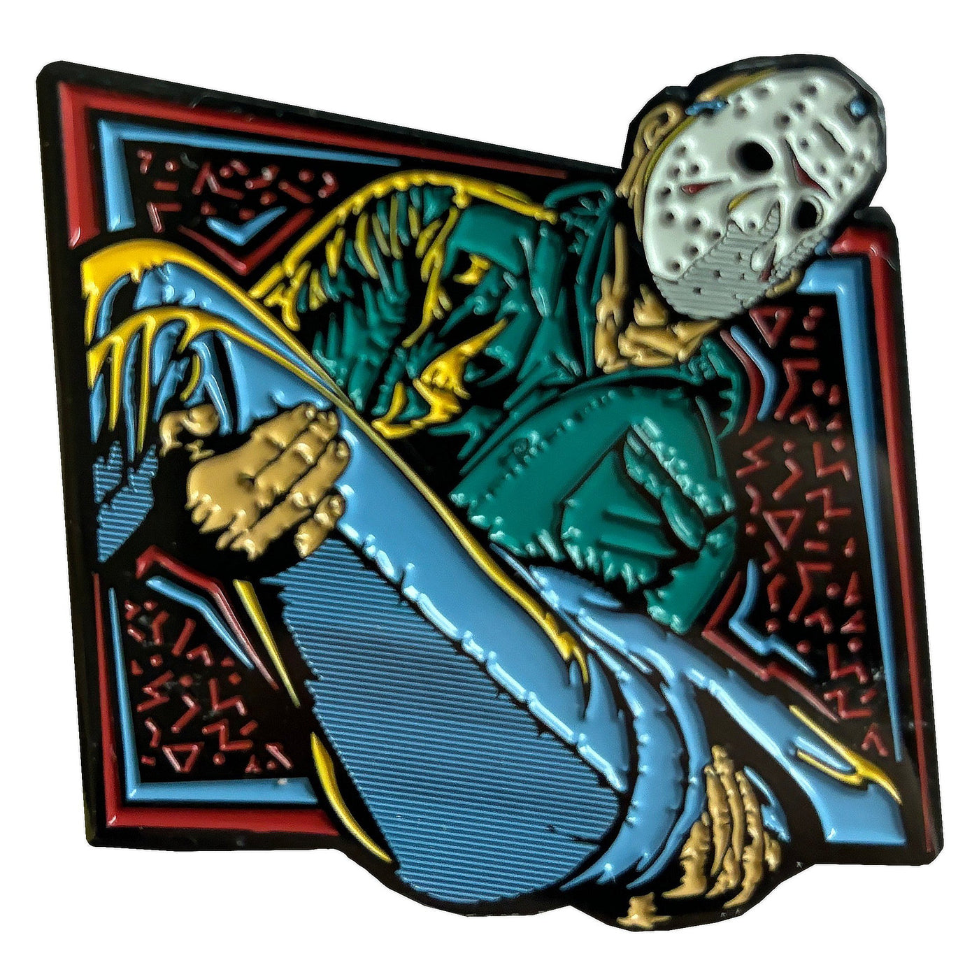 Friday the 13th "Jason Carrying Body" Enamel Pin - Limited Release