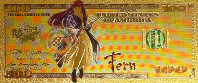 Frieren: Beyond Journey's End Prop Bank Note Frieren Fern Stark Zobie Exclusive