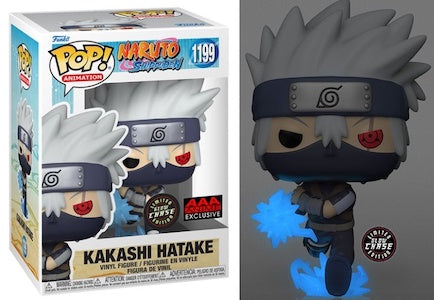 Funko POP! Naruto Shippuden Kakashi Hatake Chase #1199 AAA Anime Figure