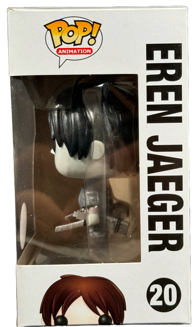 Funko Pop! Attack on Titan Eren Jaeger #20 B/W BAIT EXCLUSIVE