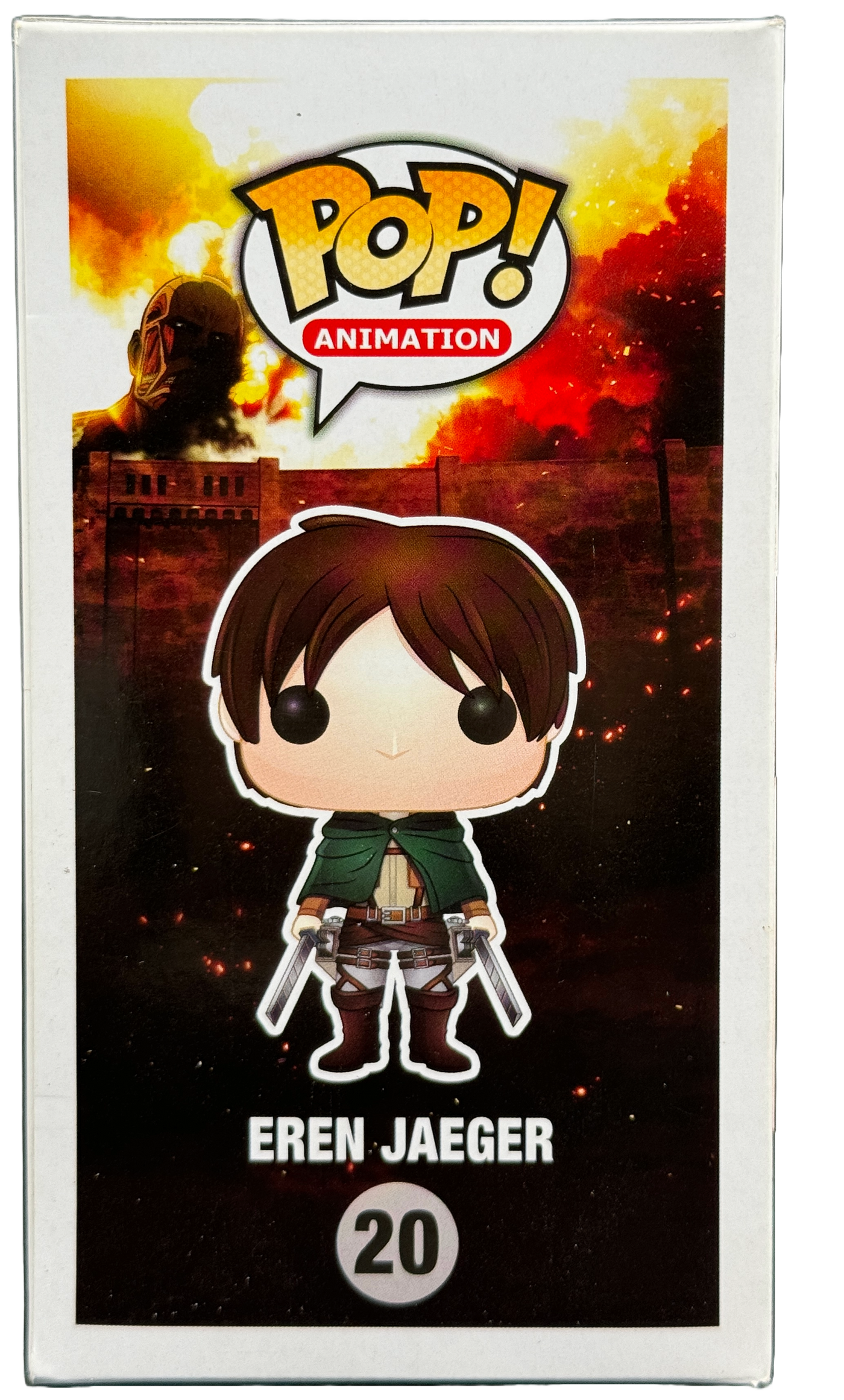 Funko Pop! Attack on Titan Eren Jaeger #20 B/W BAIT EXCLUSIVE