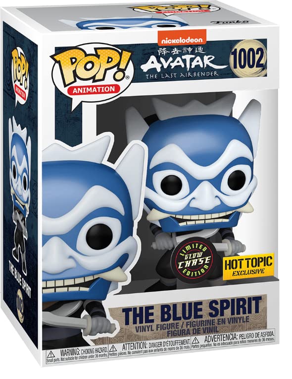 Funko Pop Avatar The Last Airbender Zuko The Blue Spirit Chase #1002 Hot Topic