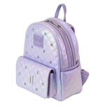 Funko Pop! By Loungefly BTS Logo Iridescent Purple Mini Backpack - Officially Licensed