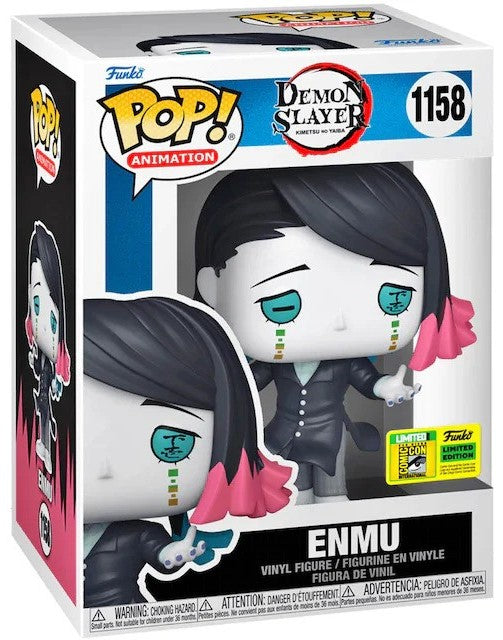 Outlet Demon Slayer Enmu Official SDCC Sticker Funko Pop