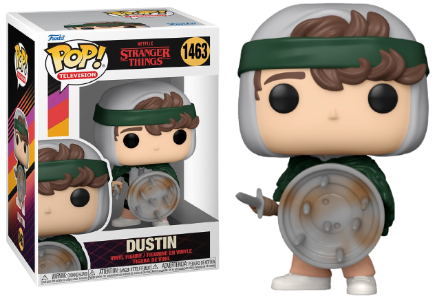 Funko Pop Dustin With Spear And Shield Stranger Things #1463