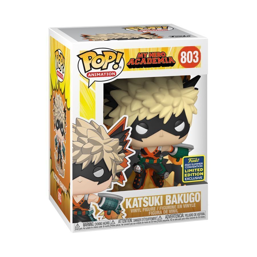 Funko Pop My Hero Academia Katsuki Bakugo #803 2020 Summer Convention