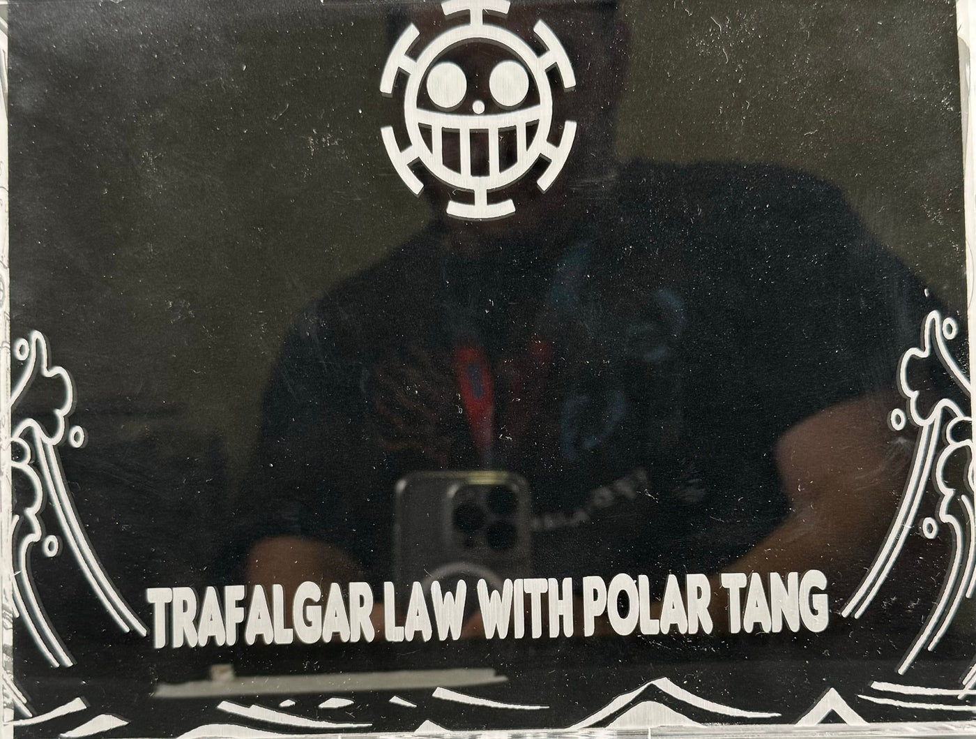 Funko Pop Trafalgar Law With Polar Tang Custom Acrylic Pop Ride Case