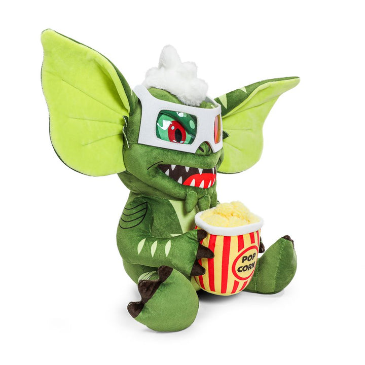GREMLINS STRIPE WITH POPCORN 14.5 IN HUGME PLUSH WITH SHAKE GREMLINS STRIPE WITH POPCORN 14.5 IN HUGME PLUSH WITH SHAKE