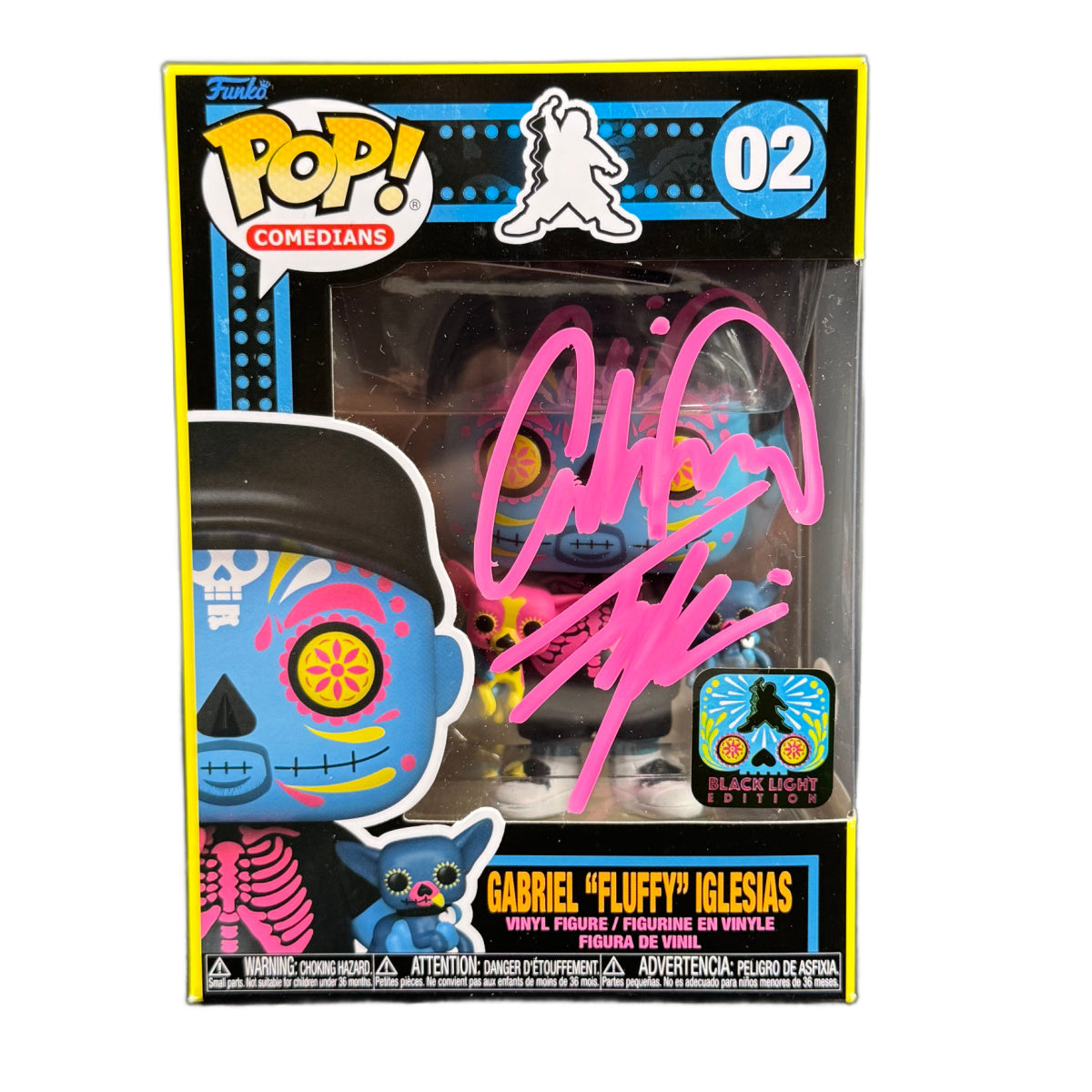 Gabriel Iglesias Signed Funko POP Autographed Figure ACOA