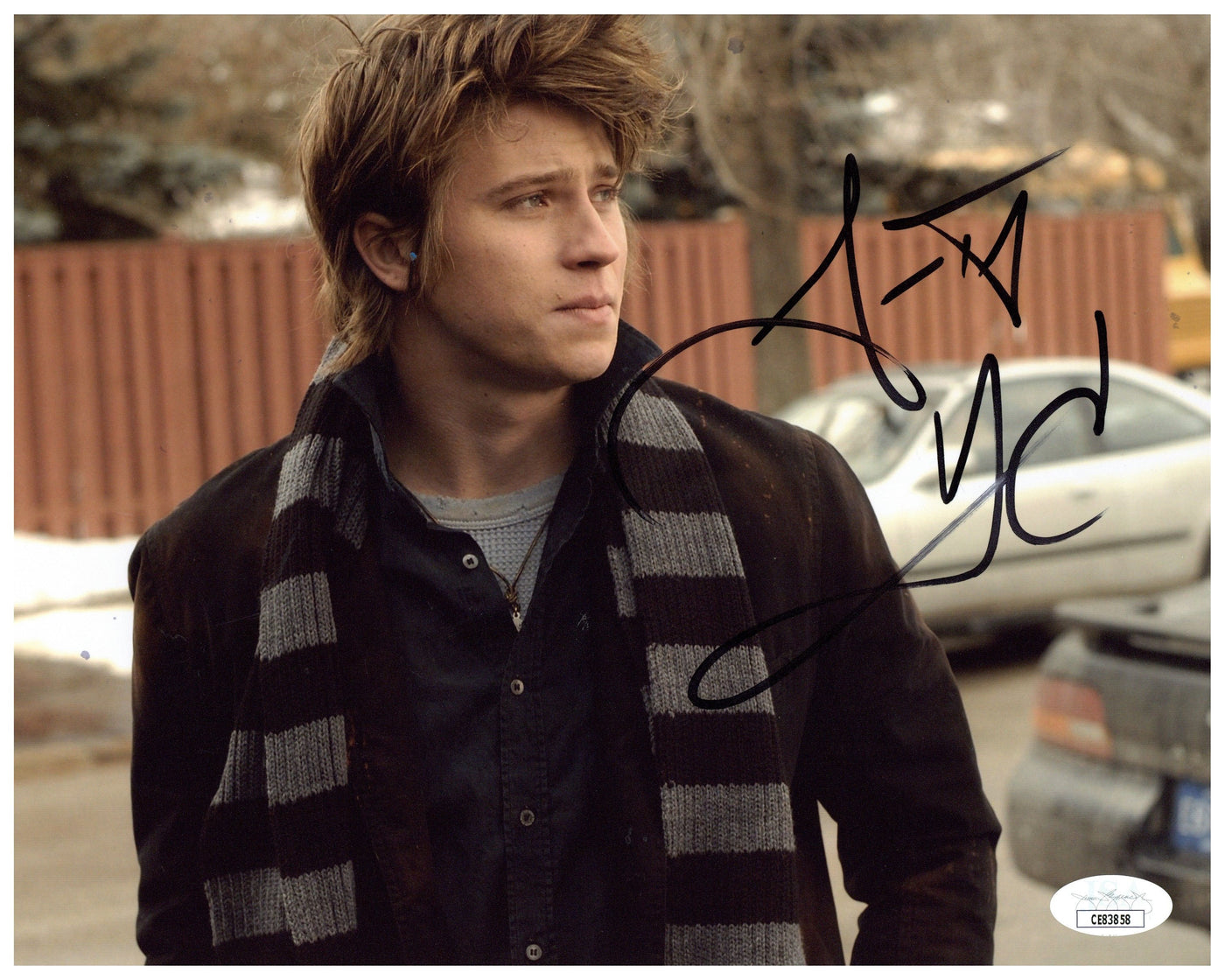 Garrett Hedlund Signed 8x10 Photo Four Brothers Autographed JSA COA