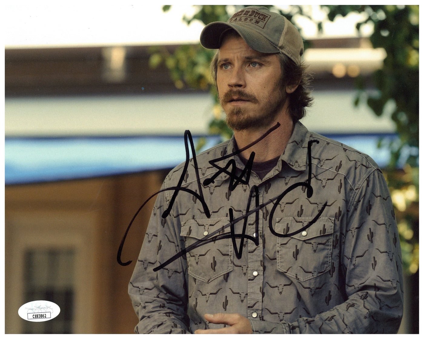 Garrett Hedlund Signed 8x10 Photo Tulsa King Autographed JSA COA