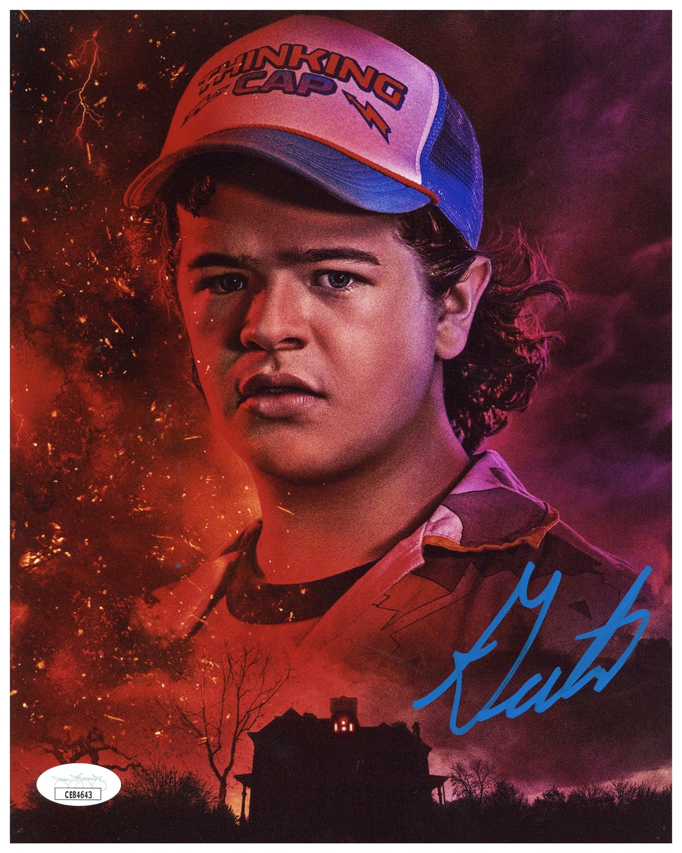 Gaten Matarazzo Signed 8x10 Photo Stranger Things Authentic Autographed JSA COA 2