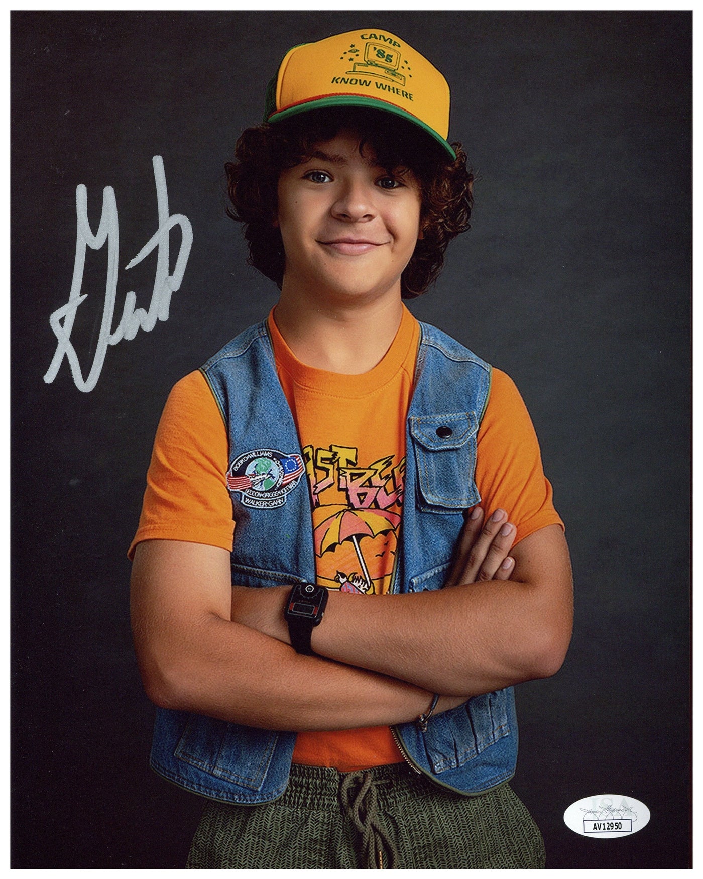 Gaten Matarazzo Signed 8x10 Photo Stranger Things Authentic Autographe gaten-matarazzo-signed-8x10-photo-stranger-things-authentic-autographe