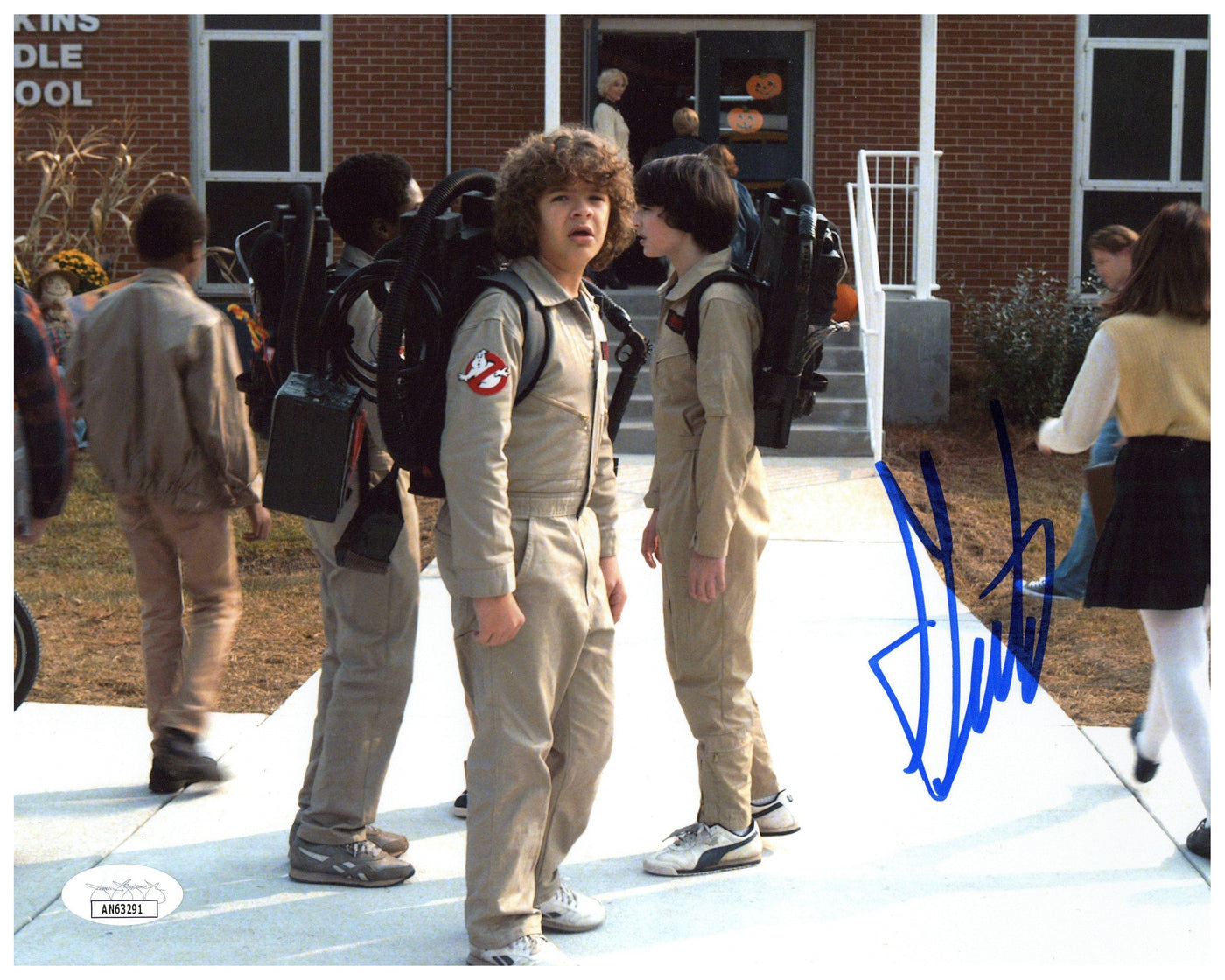 Dustin Autograph Gaten Matarazzo Signed 8x10 Photo Stranger Things Dustin Autographed J ...