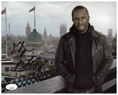 Gbenga Akinnagbe Signed 8x10 Photo 24 Live Another Day Autographed JSA COA #2