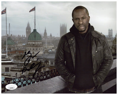 Gbenga Akinnagbe Signed 8x10 Photo 24 Live Another Day Autographed JSA COA #2