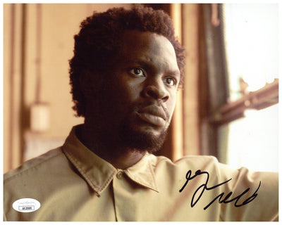 Gbenga Akinnagbe Signed 8x10 Photo The Wire Autographed JSA COA #2