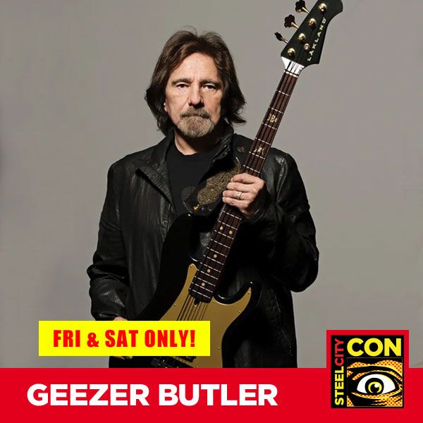 Geezer Butler Official Autograph Mail-In Service - Steel City Con Dec 2025