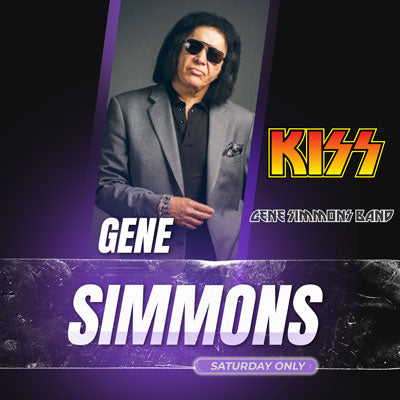 Gene Simmons Official Autograph Mail-In Service - Albuquerque Comic Con 2026
